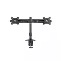 AG Neovo Desk Mounting Clamp for Dual Monitors 15-24i,Max 12kg per hinge Tilt Max 20o,Swivel 20o,Rotate 360o