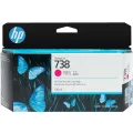 Hewlett Packard 738 130-ml Magenta DesignJet Ink Cartridge