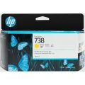 Hewlett Packard 738 130-ml Yellow DesignJet Ink Cartridge