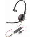 Hewlett Packard Poly Blackwire 3215 Monaural USB-A Headset Bulk