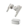 Hewlett Packard Poly Voyager Free 60 UC White Sand Earbuds +BT700 USB-C Adapter +Basic Charge Case