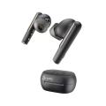 Hewlett Packard Poly Voyager Free 60+ UC M Carbon Black Earbuds +BT700 USB-A Adapter +Touchscreen Charge Case