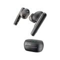 Hewlett Packard Poly Voyager Free 60+ UC Carbon Black Earbuds +BT700 USB-C Adapter +Touchscreen Charge Case