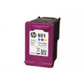 Hewlett Packard 651 Inkt Cartridge Drie-kleuren