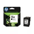 Hewlett Packard 704 inktcartridge zwart standard capacity 480 paginas