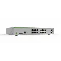 Allied Telesis L3 switch with 16 x 10/100/1000T ports and 2 x 100/1000X SFP ports