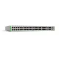 Allied Telesis 48-port 10/100/1000T PoE+ 4-port 100/1000X SFP Gigabit Ethernet Managed switch1 Fixed AC power supply EU Power Cord