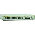 Allied Telesis L2+ managed switch 24 x 10/100/1000Mbps4 x SFP uplink slots 1 Fixed AC power supply EU Power Cord