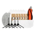 Imou Accessories package side Brush(4x) Hepafilter(4x) Dust bag (6x) Washable Cloth(2x) Main brush(2x)