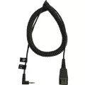 Jabra GN QD 2.5mm cord jack coiled