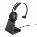 Jabra Evolve2 65 Link380a MS Mono Stand Black