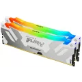 Kingston Technology 32GB 8000MT/s DDR5 CL38 DIMM Kit of 2 FURY Renegade RGB White XMP