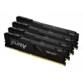 Kingston Technology 128GB DDR4-2666MHz CL16 DIMM (Kit of 4) FURY Beast Black