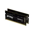 Kingston Technology 16GB DDR4-2666MHz CL15 SODIMM (Kit of 2) FURY Impact