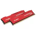 Kingston Technology 8GB DDR3- 1866MHz Non-ECC CL 10 DIMM Kit of 2Fury Red Series