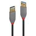 Lindy 0.5m USB 3.0 Type A Cable Anthra Line USB Type A Male to Male