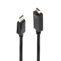 Lindy Cable DisplayPort/HDMI 4K30 (DP: passive) 0,5m DP Male to HDMI Male