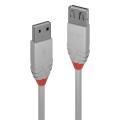 Lindy 5m USB 2.0 Type A Extension Cable Anthra Line USB Type A Male to Female cool grey