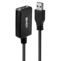 Lindy USB 3.0 Active-Extension 5m supports USB SuperSpeed transfer rates up to 5Gbitps