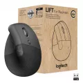 Logitech Lift for Business Right Vertical Ergonomic Mouse BT & 2,4Ghz USB - GRAPHITE / BLACK