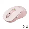 Logitech Signature M650 L Wireless Mouse - ROSE - EMEA