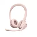 Logitech H390 USB Computer Headset -ROSE-EMEA-914