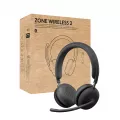 Logitech HEADSET ZONE WIRELESS 2 UC GRAPHITE UC - 2.4GHZ/BT EMEA-914 - A00174 A00172 NO STAND