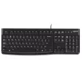 Logitech K120 Corded Keyboard black USB for Business - EMEA (ESP)