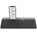 Logitech K580 Slim Multi-Device Wireless Keyboard - GRAPHITE - PAN - NORDIC