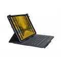 Logitech Universal Folio with integrated keyboard for 9-10 inch tablets -Swiss