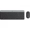 Logitech Slim WRLS.Keyboard-Mouse Combo MK470 GRAPHITE ESP MEDITER