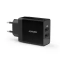 Anker 24W 2-Port USB Charger EU Black