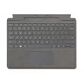 Microsoft Surface Pro 8/X/9 Signature Type Cover US Intl with pen holder (no pen included) Platinum Alcantara