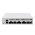 MikroTik Cloud Router Switch 1x gigabit (w PoE-in), 5x 1G SFP, 4x 10G SFP+