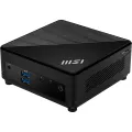 MSI Micro-Star International Black Intel SOC i7 1255U Integrated Graphics N/A 2 slots - Max 64GB RAM 1*M.2 &1*2.5i no HDD no OS 802.11AX 5 Air cooling 65W 3y