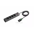 American Power Conversion Power Strip Locking IEC C14 TO 4Outlet protct.cont.CEE 7/3 230v