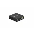 Netgear 5-Port Gigabit Ethernet Smart Managed Plus Switch for SMB Metal Case Desktop Fanless