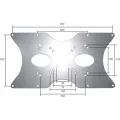 Neomounts by Newstar VESA PLATE 26 -46 100X200MM SILVER