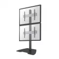 Neomounts by Newstar NeoMounts PRO Flat Screen Stand - 1x2 (2 x horizontal) - box 1/232-65inBlack/silver