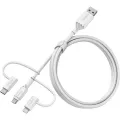 Otterbox 3in1 USB A-Micro Lightning USB C cable White