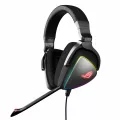 AsusTek ROG Delta RGB gaming headset with Hi-Res ESS Quad-DAC circular RGB lighting effect and USB-C connector