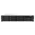 QNAP 2U 8-bay short depth 12inch rackmount NAS Intel Celeron N5095 quad-core 8GB onboard 8x3.5/2.5 SATA 2x300W r PSU