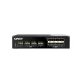 QNAP Managed Switch 4 port 100GbE 8 port 25GbE half-rackmount design