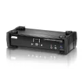 Aten 2-Port USB 3.1 Gen 1 4K DisplayPort 1.2KVMP Switch.with Audio (KVM cables included)