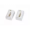 Aten Wall Plate (EU 1 Gang) DVI Cat 5 Extender (60m 1920 x 1200 up to 40m) with Audio