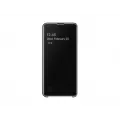 Samsung S10 Clear view cover Black