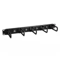 StarTech.com 1U Server Rack Cable Management Panel - Use this 1U cable manager to organize network server and KVM cabling in your rack