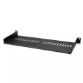 StarTech.com Vented 1U Rack Shelf - 7 in. Deep - 1U Vented Rack Shelf - Add a sturdy 1U vented rack shelf into almost any server rack or cabinet