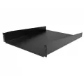 StarTech.com Black Standard Universal Server Rack Cabinet Shelf 22' Deep