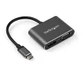 StarTech.com USB C Multiport Video Adapter to DP/VGA